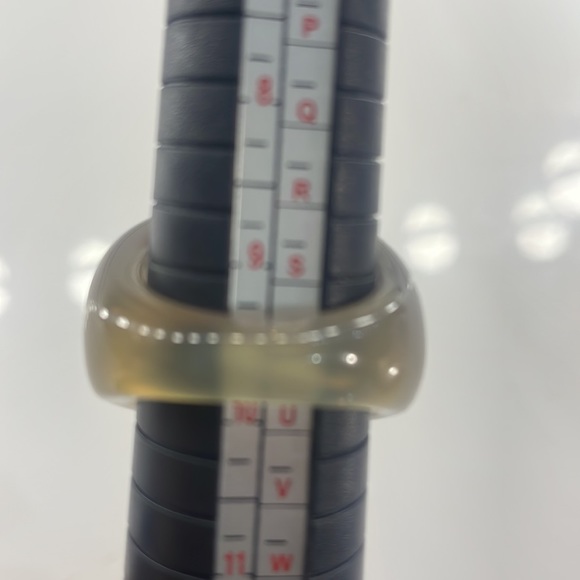 Smokey Quartz Cocktail, Faceted Gemstone, Chunky Ring, Size 9.5 - Picture 6 of 6